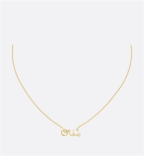 dior ouf|dior oui necklace sale.